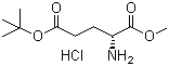 D-Glutamic acid 5-tert-butyl 1-methyl ester hydrochloride molecular structure (CAS 16948-36-0)