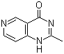 2-甲基吡啶并[4,3-d]嘧啶-4(1H)-酮分子结构 (CAS 16952-45-7)