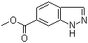 structure of CAS# 170487-40-8, Methyl 1H-indazole-6-carboxylate;1H-Indazole-6-carboxylic acid methyl ester