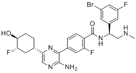 结构式 CAS# 1715025-32-3, Rineterkib