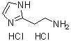 2-(1H-Imidazol-2-yl)ethylamine dihydrochloride molecular structure (CAS 17286-47-4)