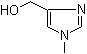 structure of CAS# 17289-25-7, 1-Methyl-4-imidazolemethanol;4-(Hydroxymethyl)-1-methylimidazole