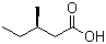 结构式 CAS# 1730-92-3, (S)-3-甲基戊酸
