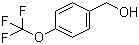 4-三氟甲氧基苯甲醇分子结构 (CAS 1736-74-9)