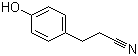 3-(4-Hydroxyphenyl)propanenitrile molecular structure (CAS 17362-17-3)