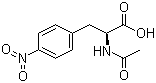 (S)-2-Acetamido-3-(4-nitrophenyl)propanoic acid molecular structure (CAS 17363-92-7)