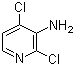 3-Amino-2,4-dichloropyridine molecular structure (CAS 173772-63-9)