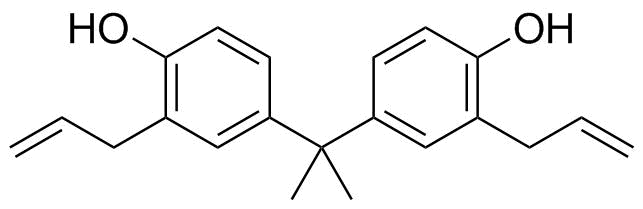 Diallyl bisphenol A molecular structure (CAS 1745-89-7)