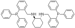 结构式 CAS# 174758-63-5, (R,R)-N,N'-双[2-(二苯基膦基)苄基]环己烷-1,2-二胺