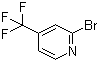 2-Bromo-4-(trifluoromethyl)pyridine molecular structure (CAS 175205-81-9)