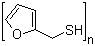 2-Furanmethanethiol homopolymer molecular structure (CAS 175236-33-6)