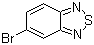 结构式 CAS# 1753-75-9, 5-溴-2,1,3-苯并噻二唑