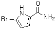 5-Bromo-1H-pyrrole-2-carboxamide molecular structure (CAS 17543-94-1)