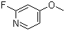 结构式 CAS# 175965-83-0, 2-氟-4-甲氧基吡啶