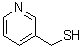 结构式 CAS# 17617-05-9, 3-吡啶基甲硫醇