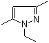 1-Ethyl-3,5-dimethyl-1H-pyrazole molecular structure (CAS 17629-26-4)