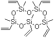 1,3,5,7,9-Pentavinyl-1,3,5,7,9-pentamethylcyclopentasiloxane molecular structure (CAS 17704-22-2)