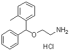 N,N-二去甲基奥芬那君盐酸盐分子结构 (CAS 17752-32-8)