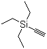 Ethynyltriethylsilane molecular structure (CAS 1777-03-3)