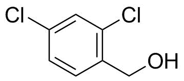 2,4-二氯苄醇分子结构 (CAS 1777-82-8)