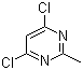 4,6-Dichloro-2-methylpyrimidine molecular structure (CAS 1780-26-3)