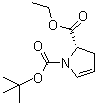(S)-1-Boc-2,3-dihydro-2-pyrrolecarboxylic acid ethyl ester molecular structure (CAS 178172-26-4)