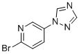 2-bromo-5-(1H-1,2,4-triazol-1-yl)pyridine molecular structure (CAS 1783937-64-3)