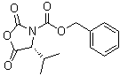 (R)-4-(1-Methylethyl)-2,5-dioxo-3-oxazolidinecarboxylic acid phenylmethyl ester molecular structure (CAS 178614-85-2)