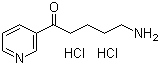 3-(5-Aminopentanoyl)pyridine dihydrochloride molecular structure (CAS 178758-80-0)