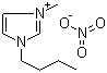 结构式 CAS# 179075-88-8, 1-丁基-3-甲基咪唑鎓硝酸盐