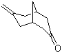 structure of CAS# 17933-29-8, 7-Methylidenebicyclo[3.3.1]nonan-3-one