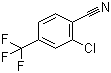2-氯-4-三氟甲基苯腈分子结构 (CAS 1813-33-8)
