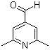 2,6-二甲基-4-吡啶甲醛分子结构 (CAS 18206-06-9)