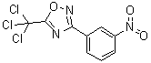 3-(3-Nitrophenyl)-5-(trichloromethyl)-1,2,4-oxadiazole molecular structure (CAS 1822-98-6)
