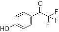 4'-羟基-2,2,2-三氟苯乙酮分子结构 (CAS 1823-63-8)