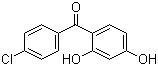 结构式 CAS# 18239-10-6, (4-氯苯基)(2,4-二羟基苯基)甲酮