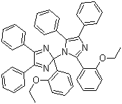 2-(2-Ethoxyphenyl)-4,5-diphenylimidazole-1,2'-dimer molecular structure (CAS 1842-62-2)