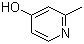 structure of CAS# 18615-86-6, 4-Hydroxy-2-methylpyridine