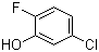 structure of CAS# 186589-76-4, 5-Chloro-2-fluorophenol