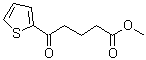delta-Oxo-2-thiophenepentanoic acid methyl ester molecular structure (CAS 18760-47-9)