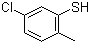 结构式 CAS# 18858-06-5, 5-氯-2-甲基苯硫酚