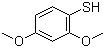 结构式 CAS# 18906-37-1, 2,4-二甲氧基苯硫酚