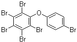 2,3,4,4',5,6-Hexabromodiphenyl ether molecular structure (CAS 189084-58-0)
