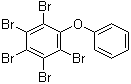 2,3,4,5,6-Pentabromodiphenyl ether molecular structure (CAS 189084-65-9)