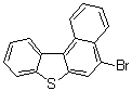 5-Bromobenzo[b]naphtho[1,2-d]thiophene molecular structure (CAS 189097-35-6)