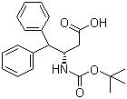 Boc-(S)-3-Amino-4,4-diphenylbutyric acid molecular structure (CAS 190190-50-2)
