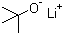 Lithium tert-butoxide molecular structure (CAS 1907-33-1)