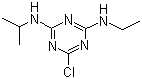 Atrazine molecular structure (CAS 1912-24-9)
