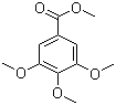 Methyl 3,4,5-trimethoxybenzoate molecular structure (CAS 1916-07-0)