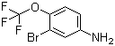structure of CAS# 191602-54-7, 3-Bromo-4-(trifluoromethoxy)aniline